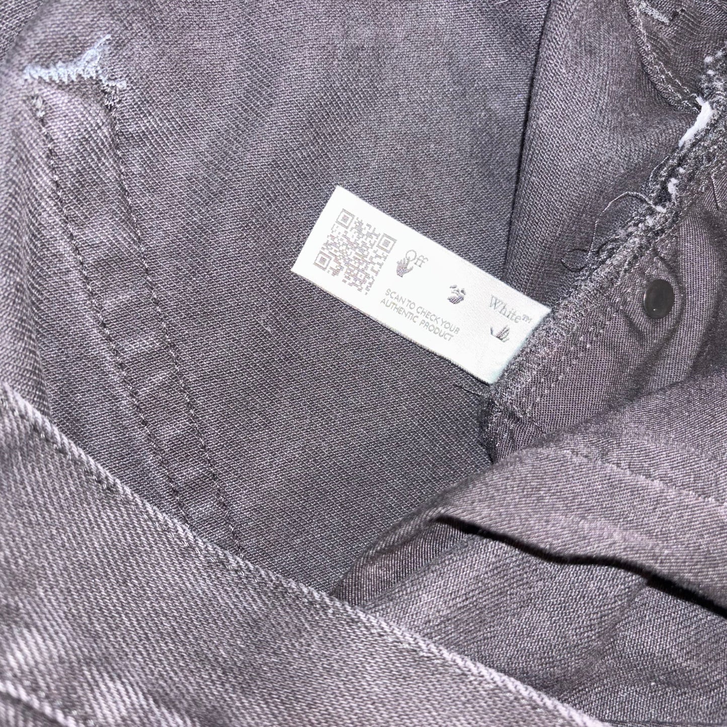 Off-White Black Denim Jeans (36)