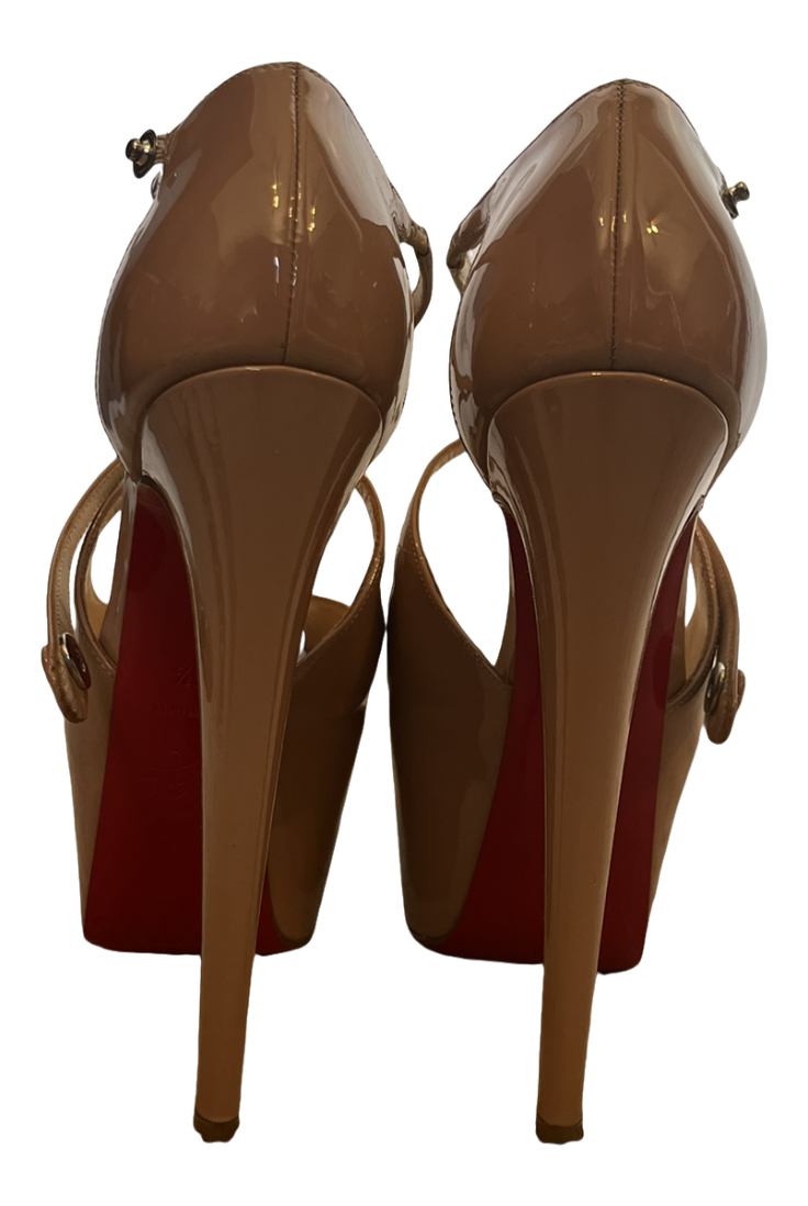 Exagona 160 Patent KID Heels (35.5)