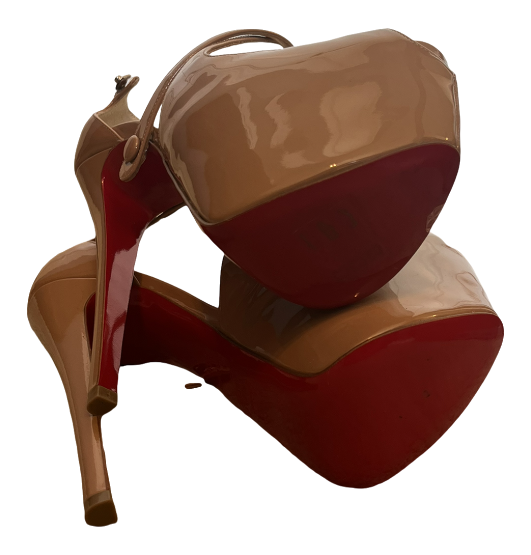 Exagona 160 Patent KID Heels (35.5)