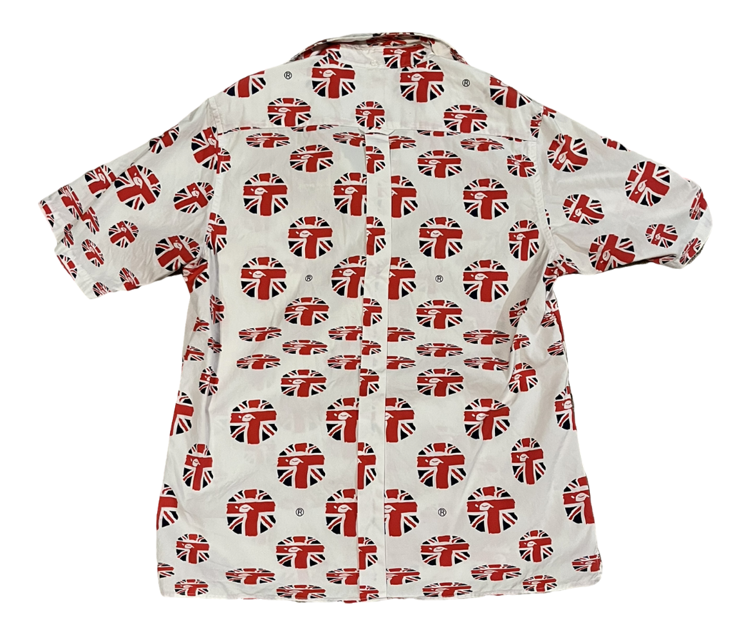 Union Jack Monogram Button Up (M)
