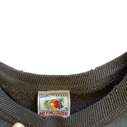 Burning Humanity Distressed Sweater (S)